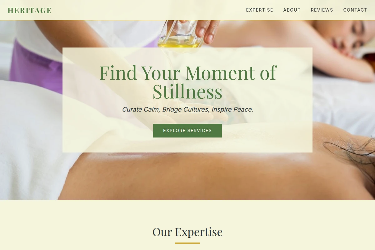 Heritage Massage Parlor Studio